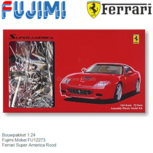 Bouwpakket 1:24 | Fujimi Mokei FU12273 | Ferrari Super America Rood Bouwpakket 1:24 | Fujimi Mokei FU12273 | Ferrari Super America Rood