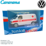 Modelauto 1:43 | Cararama 002200-03 | Volkswagen Van Wit Modelauto 1:43 | Cararama 002200-03 | Volkswagen Van Wit