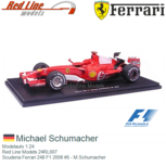 Modelauto 1:24 | Red Line Models 24RL007 | Scuderia Ferrari 248 F1 2006 #5 - M.Schumacher Modelauto 1:24 | Red Line Models 24RL007 | Scuderia Ferrari 248 F1 2006 #5 - M.Schumacher