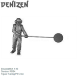 Bouwpakket 1:43 | Denizen RD84 | Figuur Racing Pit Crew Bouwpakket 1:43 | Denizen RD84 | Figuur Racing Pit Crew