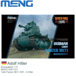 Bouwpakket 1:73 | MENG WWT-011 | Tank Panzer 38(T) 1941 - A.Hitler Bouwpakket 1:73 | MENG WWT-011 | Tank Panzer 38(T) 1941 - A.Hitler