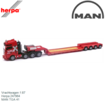 Vrachtwagen 1:87 | Herpa 247964 | MAN TGA 41 Vrachtwagen 1:87 | Herpa 247964 | MAN TGA 41