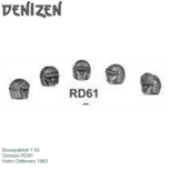 Bouwpakket 1:43 | Denizen RD61 | Helm Oldtimers 1963 Bouwpakket 1:43 | Denizen RD61 | Helm Oldtimers 1963