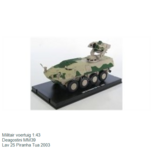 Militair voertuig 1:43 | Deagostini MM39 | Lav 25 Piranha Tua 2003 Militair voertuig 1:43 | Deagostini MM39 | Lav 25 Piranha Tua 2003