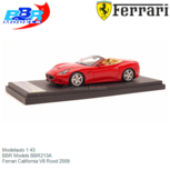 Modelauto 1:43 | BBR Models BBR213A | Ferrari California V8 Rood 2008 Modelauto 1:43 | BBR Models BBR213A | Ferrari California V8 Rood 2008