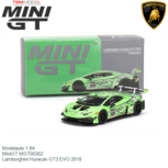 Modelauto 1:64 | MiniGT MGT00352 | Lamborghini Huracan GT3 EVO 2018 Modelauto 1:64 | MiniGT MGT00352 | Lamborghini Huracan GT3 EVO 2018