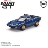 Modelauto 1:64 | MiniGT MGT00411 | Lancia Stratos HF Stradale Blue Modelauto 1:64 | MiniGT MGT00411 | Lancia Stratos HF Stradale Blue