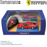 Modelauto 1:43 | Brumm BRU0AS36 | Ferrari 512 BB Pinifarina Rood 1979 Modelauto 1:43 | Brumm BRU0AS36 | Ferrari 512 BB Pinifarina Rood 1979