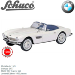 Modelauto 1:43 | Schuco 2177 | BMW 507 Cabrio Wit Modelauto 1:43 | Schuco 2177 | BMW 507 Cabrio Wit