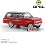 Modelauto 1:87 | Brekina 20353 | Opel Kadett A Caravan Rood Modelauto 1:87 | Brekina 20353 | Opel Kadett A Caravan Rood