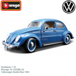Modelauto 1:18 | Bburago 18-12029BLUE | Volkswagen Beetle Blue 1955 Modelauto 1:18 | Bburago 18-12029BLUE | Volkswagen Beetle Blue 1955