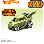 Modelauto 1:64 | Hotwheels CGW40 | Star Wars Yoda Green 2015 Modelauto 1:64 | Hotwheels CGW40 | Star Wars Yoda Green 2015