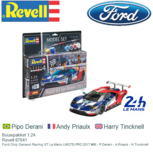 Bouwpakket 1:24 | Revell 67041 | Ford Chip Ganassi Racing GT Le Mans LMGTE-PRO 2017 #66 - P.Derani - A.Priaulx - H.Tincknell Bouwpakket 1:24 | Revell 67041 | Ford Chip Ganassi Racing GT Le Mans LMGTE-PRO 2017 #66 - P.Derani - A.Priaulx - H.Tincknell
