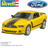 Bouwpakket 1:25 | Revell 07652 | Ford Mustang Boss 302 Yellow 2013 Bouwpakket 1:25 | Revell 07652 | Ford Mustang Boss 302 Yellow 2013