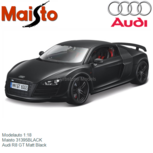 Modelauto 1:18 | Maisto 31395BLACK | Audi R8 GT Matt Black Modelauto 1:18 | Maisto 31395BLACK | Audi R8 GT Matt Black