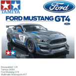 Bouwpakket 1:24 | Tamiya 24354 | Ford Mustang GT4 | Multimatic Motorsports #17 Bouwpakket 1:24 | Tamiya 24354 | Ford Mustang GT4 | Multimatic Motorsports #17