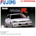 Bouwpakket 1:24 | Fujimi 03987 | Honda Civic Type R (EK9) Late version White Bouwpakket 1:24 | Fujimi 03987 | Honda Civic Type R (EK9) Late version White