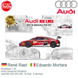 Modelauto 1:24 | NuNu Model Kit PN24024 | Audi R8 LMS 2015 #6 - R.Rast - E.Mortara Modelauto 1:24 | NuNu Model Kit PN24024 | Audi R8 LMS 2015 #6 - R.Rast - E.Mortara