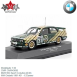 Modelauto 1:43 | CMR CMR43035 | BMW M3 Sport Evolution (E30) | MM-Diebels 1991 #31 - C.Danner Modelauto 1:43 | CMR CMR43035 | BMW M3 Sport Evolution (E30) | MM-Diebels 1991 #31 - C.Danner