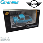 Modelauto 1:43 | Cararama 15750 | Mini Pick Up Blue Modelauto 1:43 | Cararama 15750 | Mini Pick Up Blue