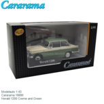 Modelauto 1:43 | Cararama 16890 | Herald 1200 Creme and Green Modelauto 1:43 | Cararama 16890 | Herald 1200 Creme and Green