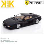Modelauto 1:18 | KK Scale 180512 | Ferrari Testarossa Black 1986 Modelauto 1:18 | KK Scale 180512 | Ferrari Testarossa Black 1986