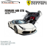 Bouwpakket 1:24 | Alpha Model AM02-0005 | Ferrari 488 GTB Bouwpakket 1:24 | Alpha Model AM02-0005 | Ferrari 488 GTB