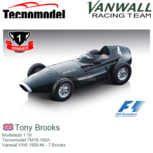 Modelauto 1:18 | Tecnomodel TM18-165A | Vanwall VW5 1958 #4 - T.Brooks Modelauto 1:18 | Tecnomodel TM18-165A | Vanwall VW5 1958 #4 - T.Brooks