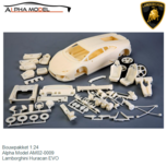 Bouwpakket 1:24 | Alpha Model AM02-0009 | Lamborghini Huracan EVO Bouwpakket 1:24 | Alpha Model AM02-0009 | Lamborghini Huracan EVO