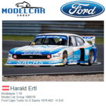 Modelauto 1:18 | Model Car Group 18801R | Ford Capri Turbo Gr.5 Sachs 1979 #52 - H.Ertl Modelauto 1:18 | Model Car Group 18801R | Ford Capri Turbo Gr.5 Sachs 1979 #52 - H.Ertl