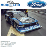 Modelauto 1:18 | Model Car Group 18802R | Ford Capri Turbo Gr.5 | Zakspeed 1979 #53 Modelauto 1:18 | Model Car Group 18802R | Ford Capri Turbo Gr.5 | Zakspeed 1979 #53