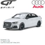 Modelauto 1:18 | GT Spirit GT346 | Audi RS3 Sedan ABT White 2019 Modelauto 1:18 | GT Spirit GT346 | Audi RS3 Sedan ABT White 2019