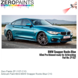 | Zero Paints ZP-1127-C1G | Airbrush Paint 60ml BMW Snapper Rocks Blue C1G | Zero Paints ZP-1127-C1G | Airbrush Paint 60ml BMW Snapper Rocks Blue C1G