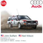 Bouwpakket 1:24 | NuNu Model Kit PN24023 | Audi Quattro S1 1986 #5 - J.Buffam - N.Wilson Bouwpakket 1:24 | NuNu Model Kit PN24023 | Audi Quattro S1 1986 #5 - J.Buffam - N.Wilson