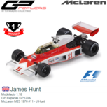 Modelauto 1:18 | GP Replicas GP120A | McLaren M23 1976 #11 - J.Hunt Modelauto 1:18 | GP Replicas GP120A | McLaren M23 1976 #11 - J.Hunt