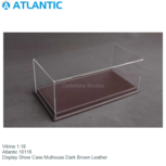 Vitrine 1:18 | Atlantic 10116 | Display Show Case Mulhouse Dark Brown Leather Vitrine 1:18 | Atlantic 10116 | Display Show Case Mulhouse Dark Brown Leather