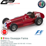 Modelauto 1:18 | GP Replicas GP083B | Scuderia Alfa Romeo Alfetta 159 1951 #20 - N.Farina Modelauto 1:18 | GP Replicas GP083B | Scuderia Alfa Romeo Alfetta 159 1951 #20 - N.Farina