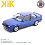 Modelauto 1:18 | KK Scale 180701BL | Alpina BMW Alpina B6 3.5 (E30) Metallic Blauw 1988 Modelauto 1:18 | KK Scale 180701BL | Alpina BMW Alpina B6 3.5 (E30) Metallic Blauw 1988