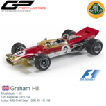 Modelauto 1:18 | GP Replicas GP127A | Lotus 49B Gold Leaf 1968 #9 - G.Hill Modelauto 1:18 | GP Replicas GP127A | Lotus 49B Gold Leaf 1968 #9 - G.Hill
