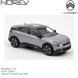 Modelauto 1:43 | Norev 155447 | Citroën C4 Steel Gray 2020 Modelauto 1:43 | Norev 155447 | Citroën C4 Steel Gray 2020