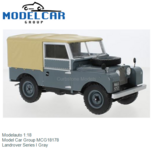 Modelauto 1:18 | Model Car Group MCG18178 | Landrover Series I Gray Modelauto 1:18 | Model Car Group MCG18178 | Landrover Series I Gray