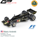 Modelauto 1:18 | GP Replicas GP095B | Lotus 77 1976 #6 - M.Andretti Modelauto 1:18 | GP Replicas GP095B | Lotus 77 1976 #6 - M.Andretti
