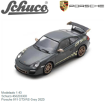 Modelauto 1:43 | Schuco 450203300 | Porsche 911 GT3 RS Grey 2023 Modelauto 1:43 | Schuco 450203300 | Porsche 911 GT3 RS Grey 2023