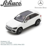 Modelauto 1:43 | Schuco 450398800 | Mercedes Benz GLC (X253) White 2023 Modelauto 1:43 | Schuco 450398800 | Mercedes Benz GLC (X253) White 2023