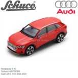 Modelauto 1:43 | Schuco 450756300 | Audi Q4 E-Tron Red 2023 Modelauto 1:43 | Schuco 450756300 | Audi Q4 E-Tron Red 2023