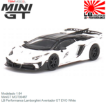 Modelauto 1:64 | MiniGT MGT00467 | LB Performance Lamborghini Aventador GT EVO White Modelauto 1:64 | MiniGT MGT00467 | LB Performance Lamborghini Aventador GT EVO White
