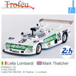 Modelauto 1:43 | Trofeu DSN-80 | Osella PA8 1980 #28 - M.Thatcher - L.Lombardi Modelauto 1:43 | Trofeu DSN-80 | Osella PA8 1980 #28 - M.Thatcher - L.Lombardi