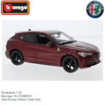 Modelauto 1:24 | Bburago 18-21086RED | Alfa Romeo Stelvio Dark Red Modelauto 1:24 | Bburago 18-21086RED | Alfa Romeo Stelvio Dark Red