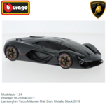 Modelauto 1:24 | Bburago 18-21094GREY | Lamborghini Terzo Millennio Matt Dark Metallic Black 2019 Modelauto 1:24 | Bburago 18-21094GREY | Lamborghini Terzo Millennio Matt Dark Metallic Black 2019
