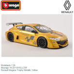 Modelauto 1:24 | Bburago 18-22115YELLOW | Renault Megane Trophy Metallic Yellow Modelauto 1:24 | Bburago 18-22115YELLOW | Renault Megane Trophy Metallic Yellow